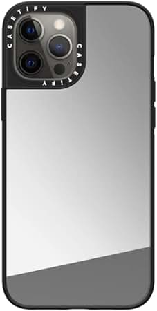 Apple iPhone 12 Pro シルバー Casetifyケース付き Amazon.com: CASETiFY for iPhone 12 Pro Max Case - Mirror
